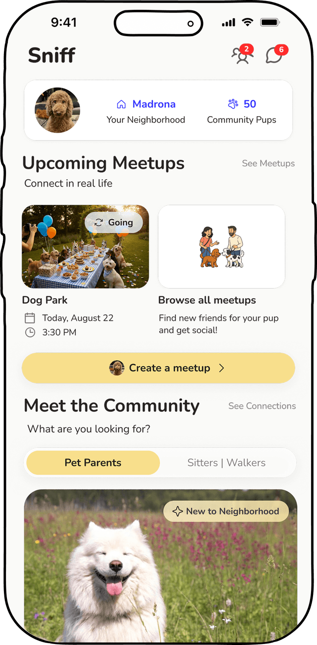 Sniff app